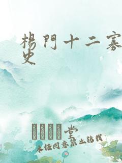 杨门十二寡妇艳史