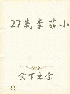27岁李茹小说