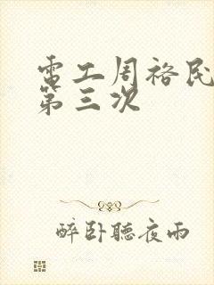 电工周裕民刘芳第三次