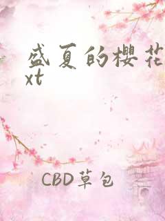 盛夏的樱花树txt