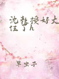 沈教授好大含不住了h