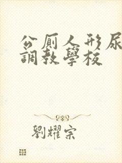 公厕人形尿便器调教学校