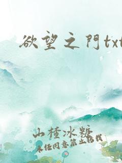 欲望之门txt