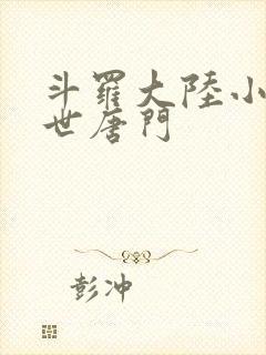 斗罗大陆小说绝世唐门