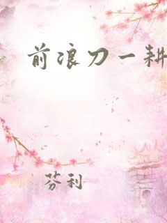 前浪刀一耕