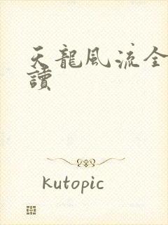 天龙风流全文阅读
