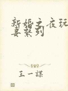 新婚之夜玩弄人妻系列