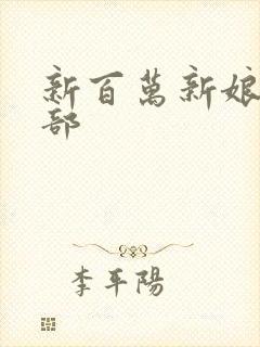 新百万新娘第二部