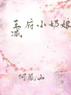 王府小奶娘未删减