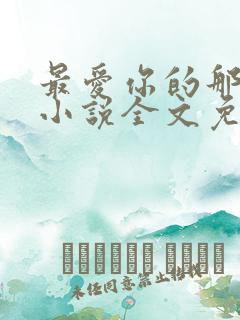 最爱你的那十年小说全文免费阅读