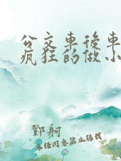 公交车后车座的疯狂的做小