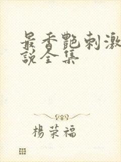 最香艳刺激的小说全集