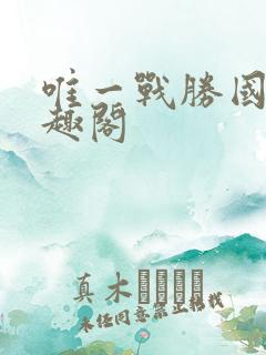 唯一战胜国 笔趣阁