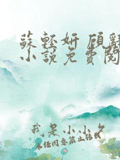 苏轻妍 顾辞笙小说免费阅读