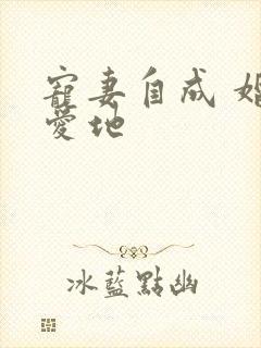 宠妻自成 婚天爱地