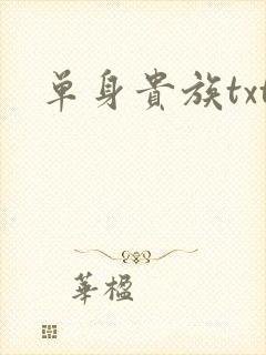 单身贵族txt