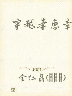 穿越孝惠章皇后