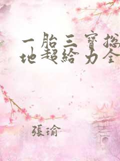 一胎三宝总裁爹地超给力全文免费阅读