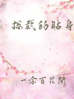 总裁的贴身女佣