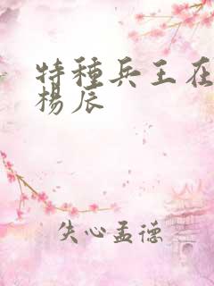 特种兵王在都市杨辰