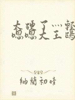 太硬了灬轻点灬嗯嗯大王鸥