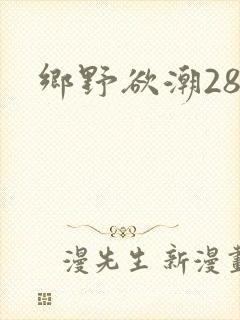 乡野欲潮28章