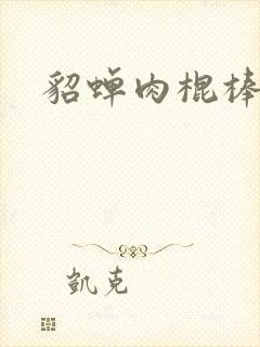 貂蝉肉棍棒小说