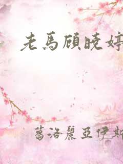 老马顾晓婷小说