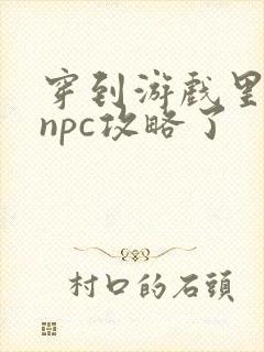 穿到游戏里面被npc攻略了