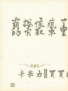 霸总像疯了一样的索取车里