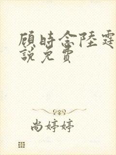 顾时念陆霆骁小说免费