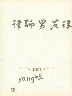 律师男友很难撩