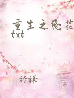 重生之飞花落照txt