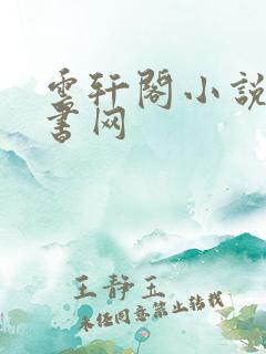 云轩阁小说电子书网