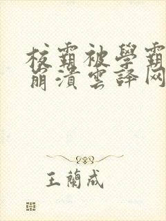 校霸被学霸玩到崩溃云译网