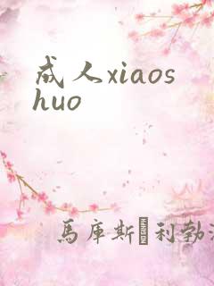 成人xiaoshuo