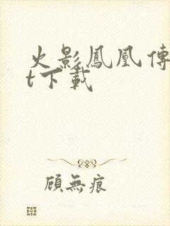 火影凤凰传txt下载