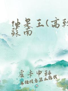 他是王(高干)苏南