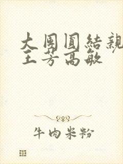 大团圆结亲情会王芳高敏