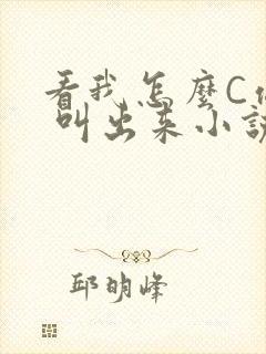 看我怎么C你的 叫出来小说