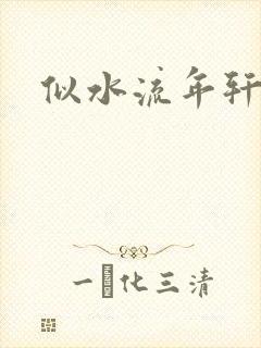 似水流年轩辕悬