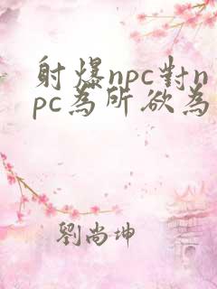 射爆npc对npc为所欲为的世界