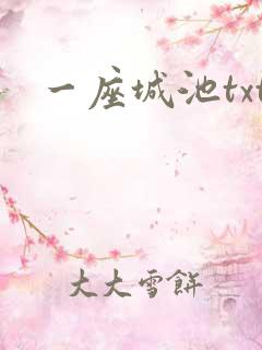 一座城池txt