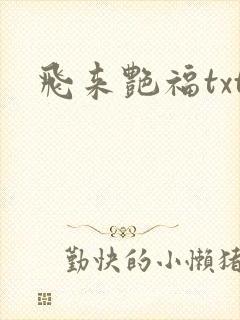 飞来艳福txt