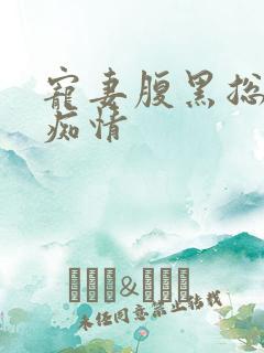 宠妻腹黑总裁太痴情