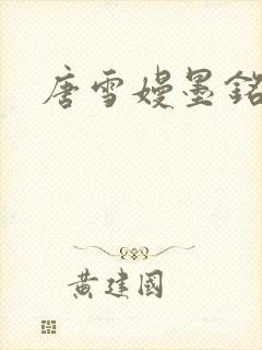 唐雪嫚墨铭阳