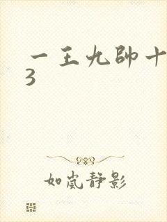 一王九帅十二宫3