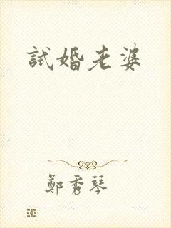 试婚老婆