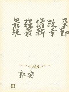 最强修改孕妇系统最新章节