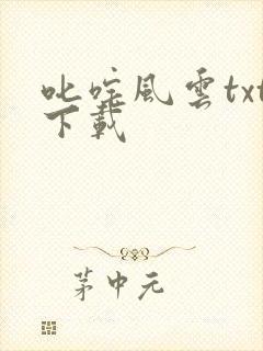 叱咤风云txt下载